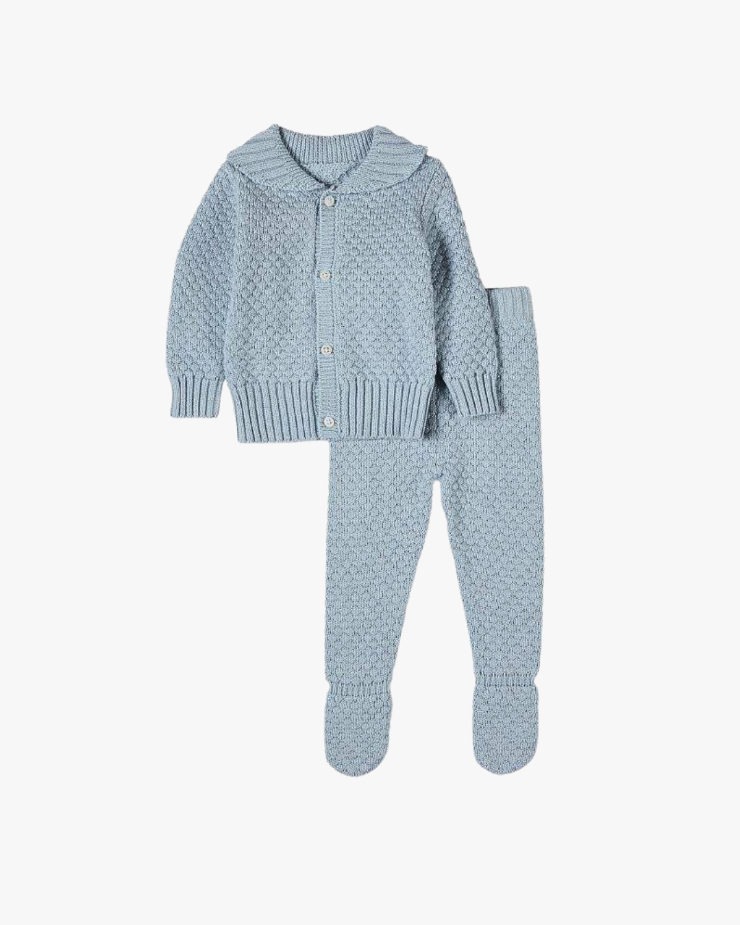 Boys Knit Cardigan Set