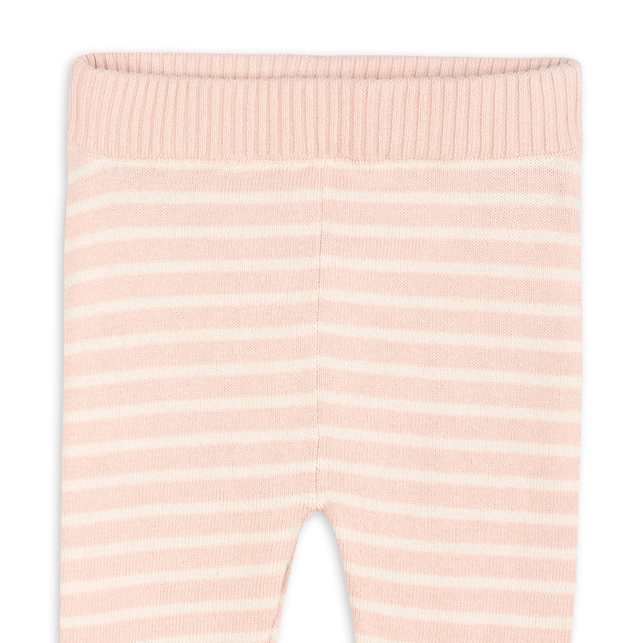 Cherry Bow Baby Pullover & Stripe Pants