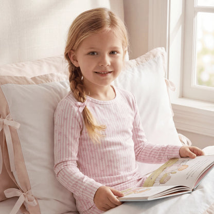 Tie the Knot Long Sleeve Pajama Set