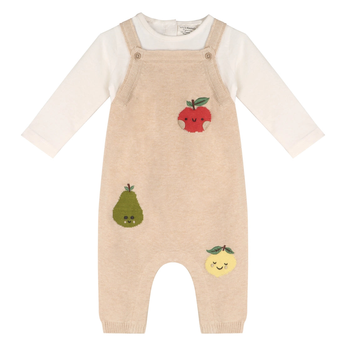 Happy Fruits Baby Bodysuit Set