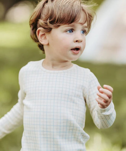 Blue Plaid Pajama