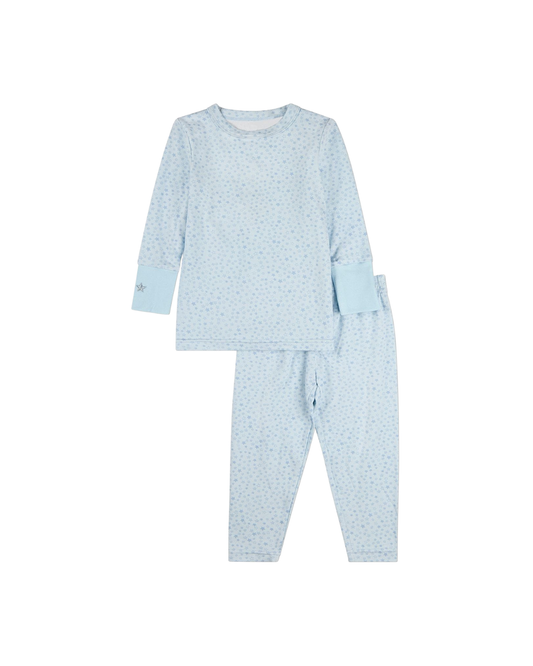 Blue Constellation In The Sky Long Sleeve Pajama Set