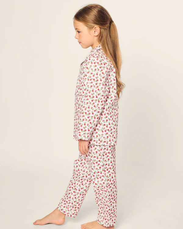 Petite Petals Long Sleeve Pajama Set
