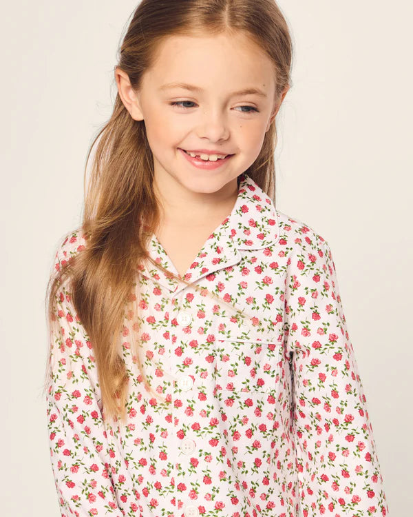 Petite Petals Long Sleeve Pajama Set