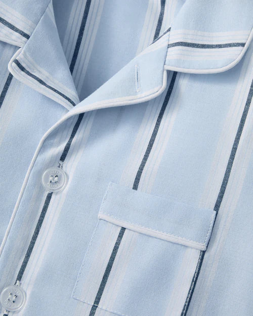 Coastal Stripe Short Pajama Set