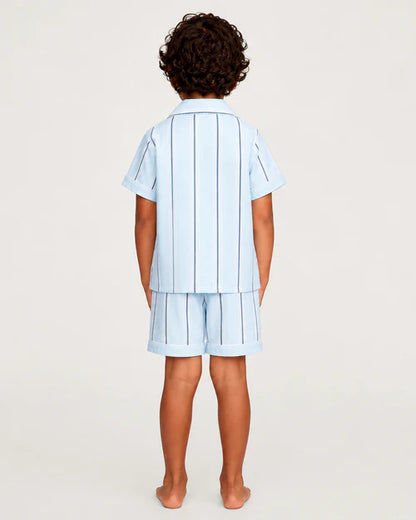 Coastal Stripe Short Pajama Set