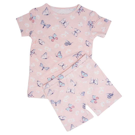 Summer PJ - Butterfly Daisy Pink