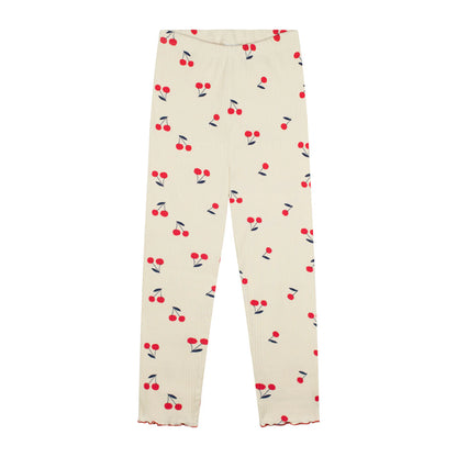 Cherry Print Long Pyjama