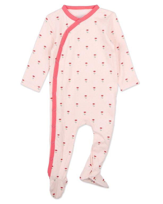 Plant Your Dreams footie-pink