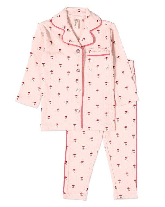 Plant Your Dreams & Grow 2 pc pajama set-pink