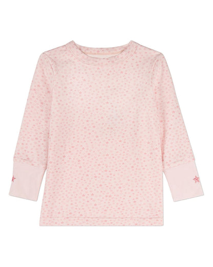 Pink Constellation In The Sky Long Sleeve Pajama Set