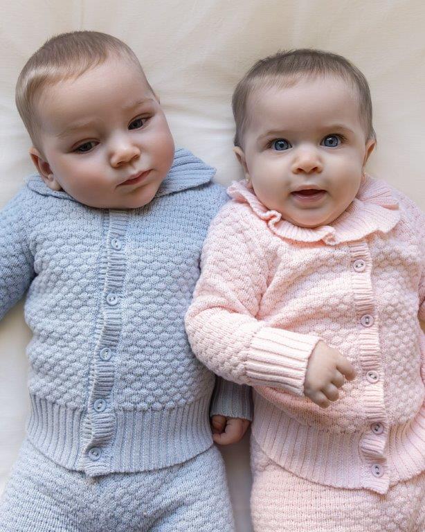 Boys Knit Cardigan Set