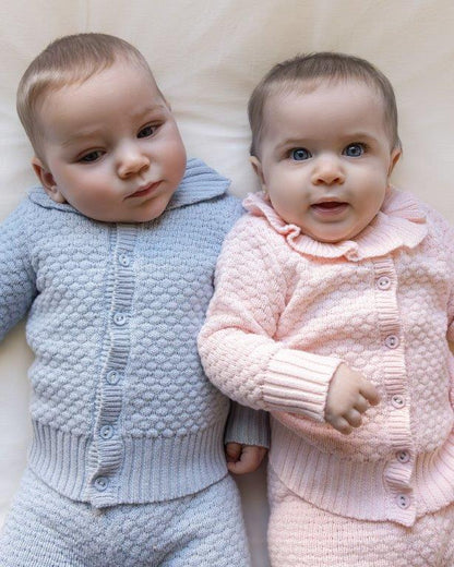 Boys Knit Cardigan Set