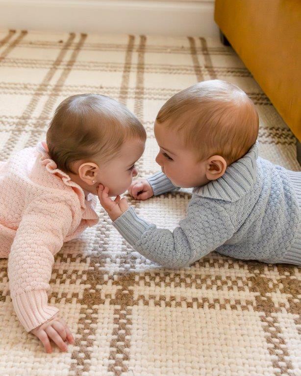 Boys Knit Cardigan Set