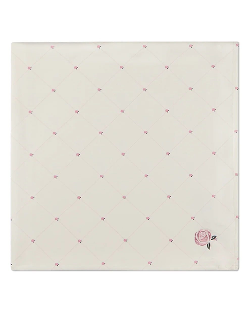 Rosettes and Stitching Blanket