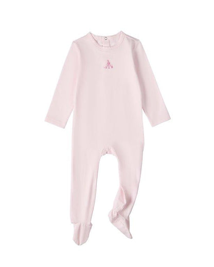 Pink Waddling Ducks Footie Set
