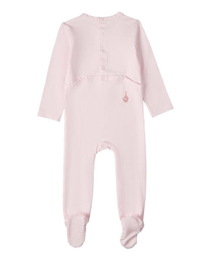 Pink Waddling Ducks Footie Set