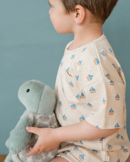 Noah Tee / Short in Sailboats