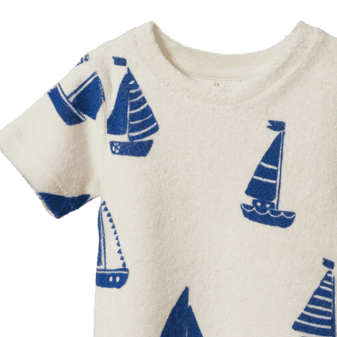 River Terry Shirt and Shorts Set