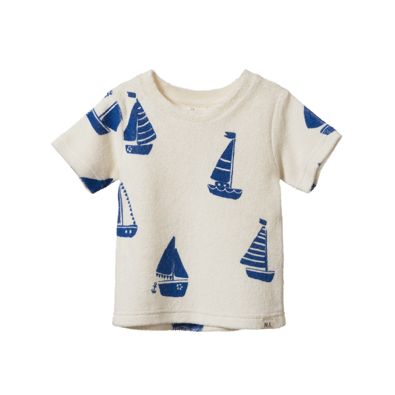 River Terry Shirt and Shorts Set