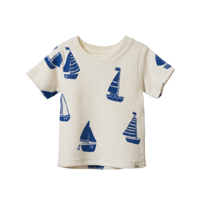 River Terry Shirt and Shorts Set