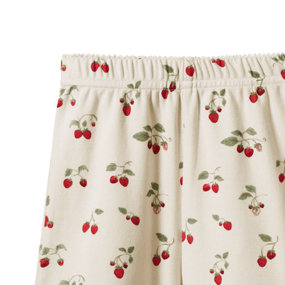 Strawberry Blush Short Pajama Set