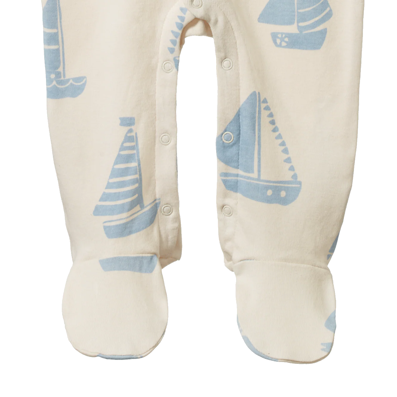 Cotton Stretch and Grow Footie