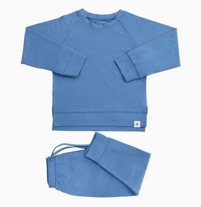 Sailor Blue French Terry Jogger Set