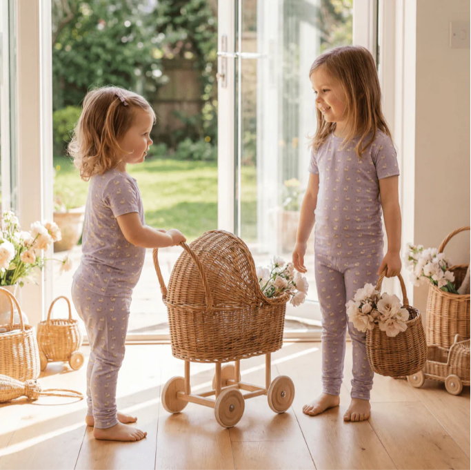 Little Sheep Short Sleeve Pajama Set