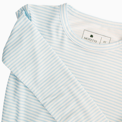 Seaside Stripe Toddler Long Sleeve Pajama Set