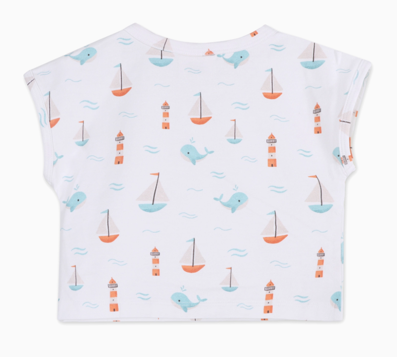 Sailboat Whakes Shirt & Shorts Set