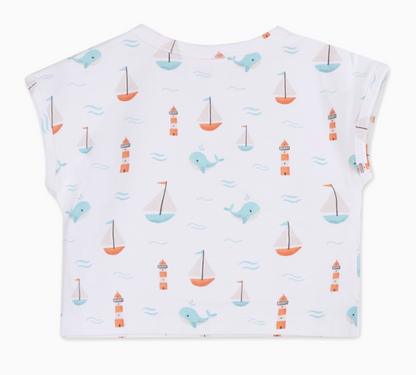 Sailboat Whakes Shirt & Shorts Set