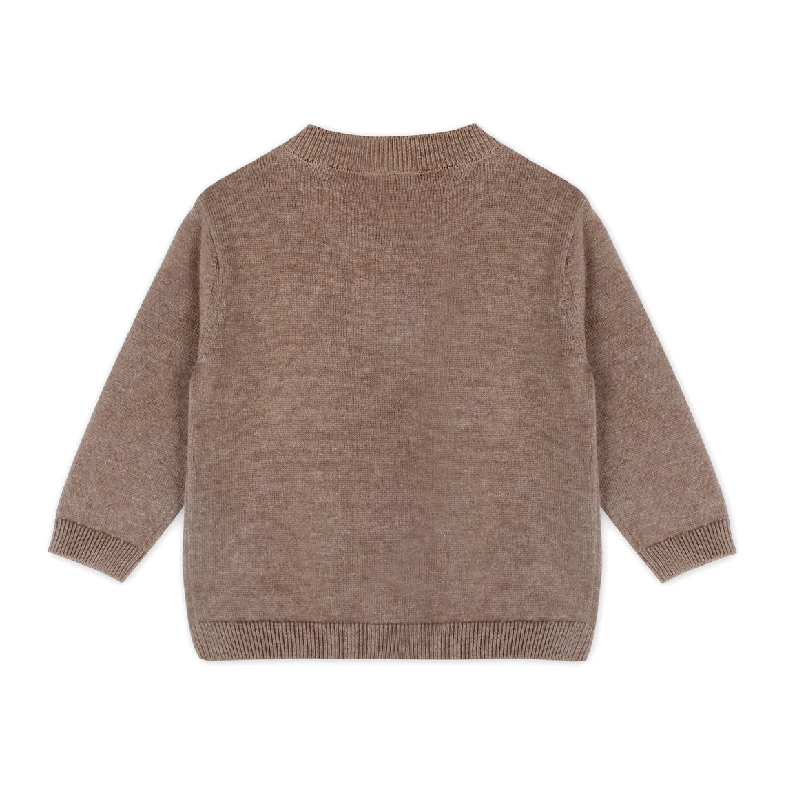 Sheep Jacquard Knit Baby Pullover & Pant SET Organic Cotton