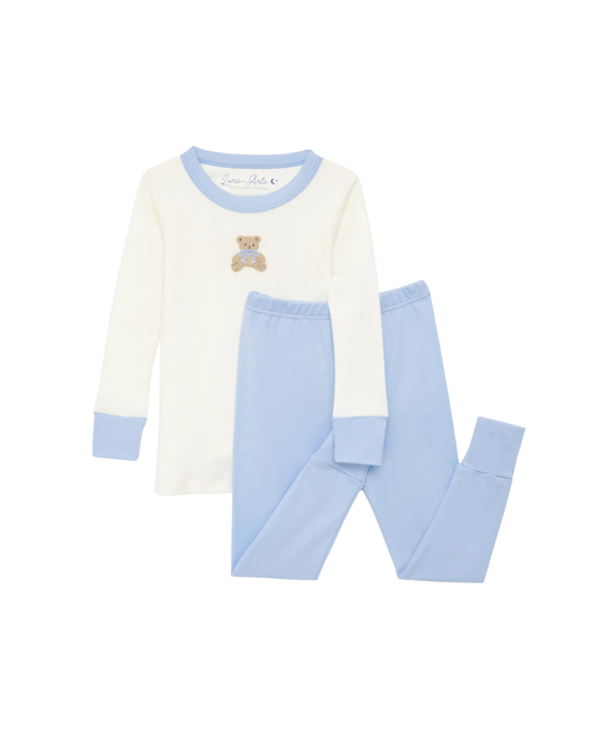 Sky Bear Hugs Long Sleeve Pajama Set