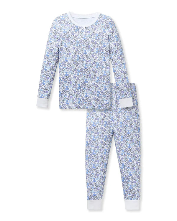 Fleur D'Azur Long Sleeve Pajama Set