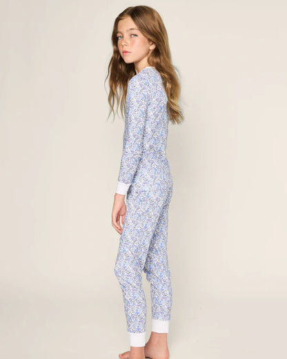 Fleur D'Azur Long Sleeve Pajama Set