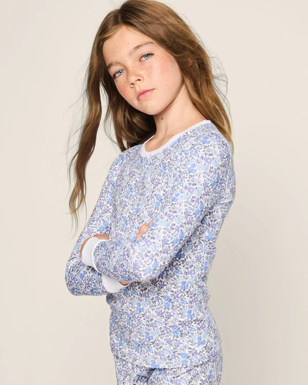 Fleur D'Azur Long Sleeve Pajama Set