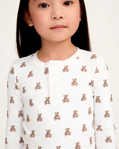 Teddy Tales Long Sleeve Pajama Set