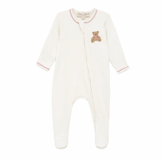 Bear Hugs Zip Footie