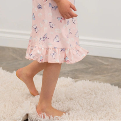 Butterfly Daisy Pink Nightgown