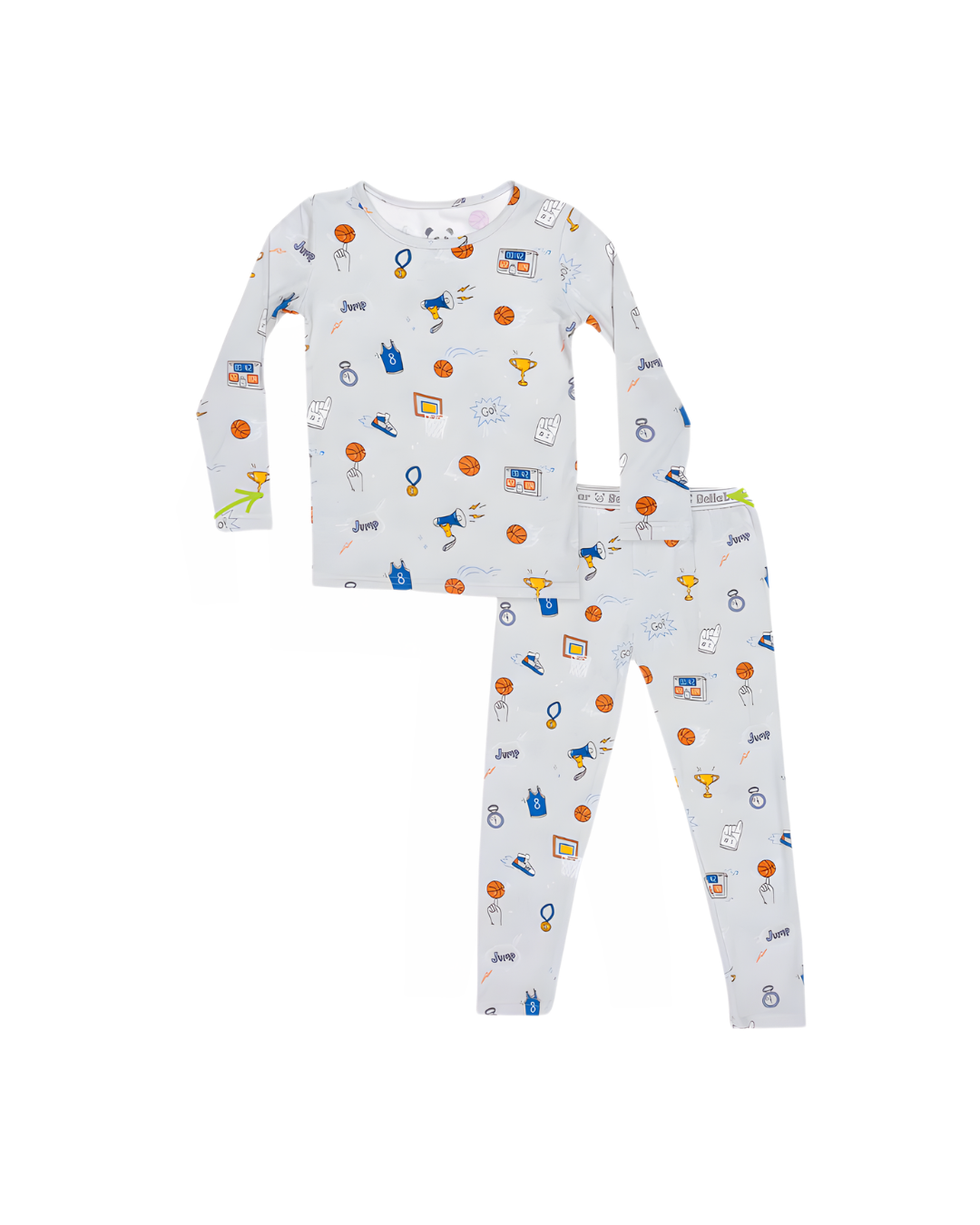 All Star Basketball Long Sleeve Pajama Set