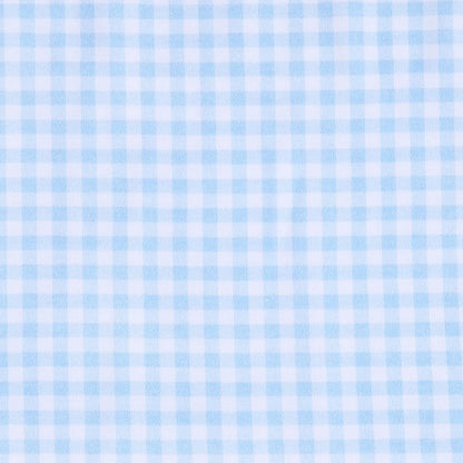 Mini Checks Long Pajamas Blue