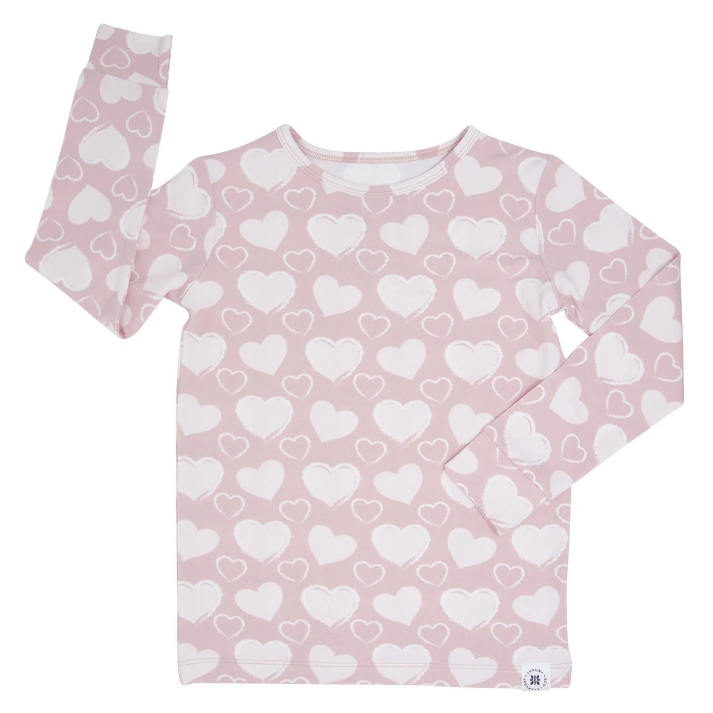 So Much Love Long Sleeve Pajama Set